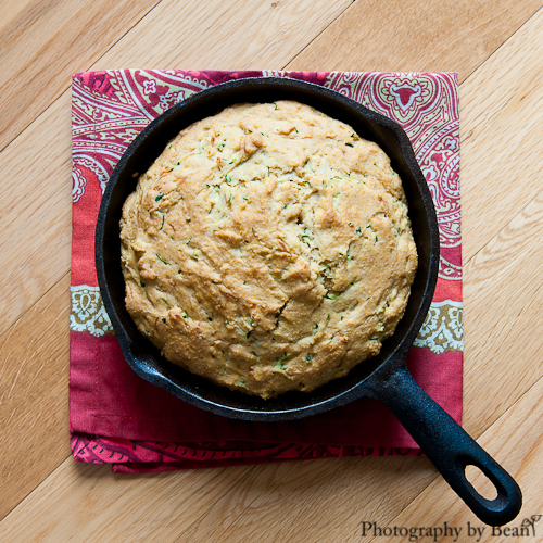 Baking and Creating with Avril Zucchini Cornbread-1
